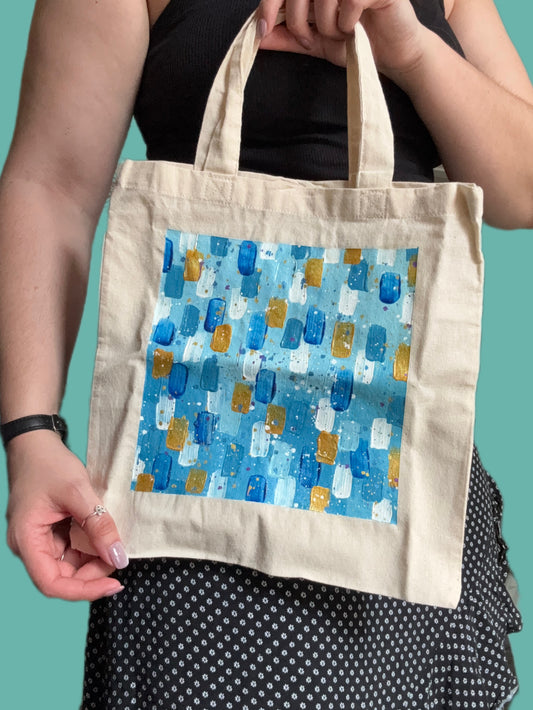 Hand Painted Tote Bags - Small