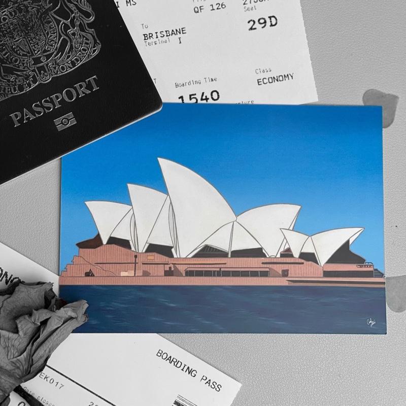 Sydney Opera House Postcard - Australia