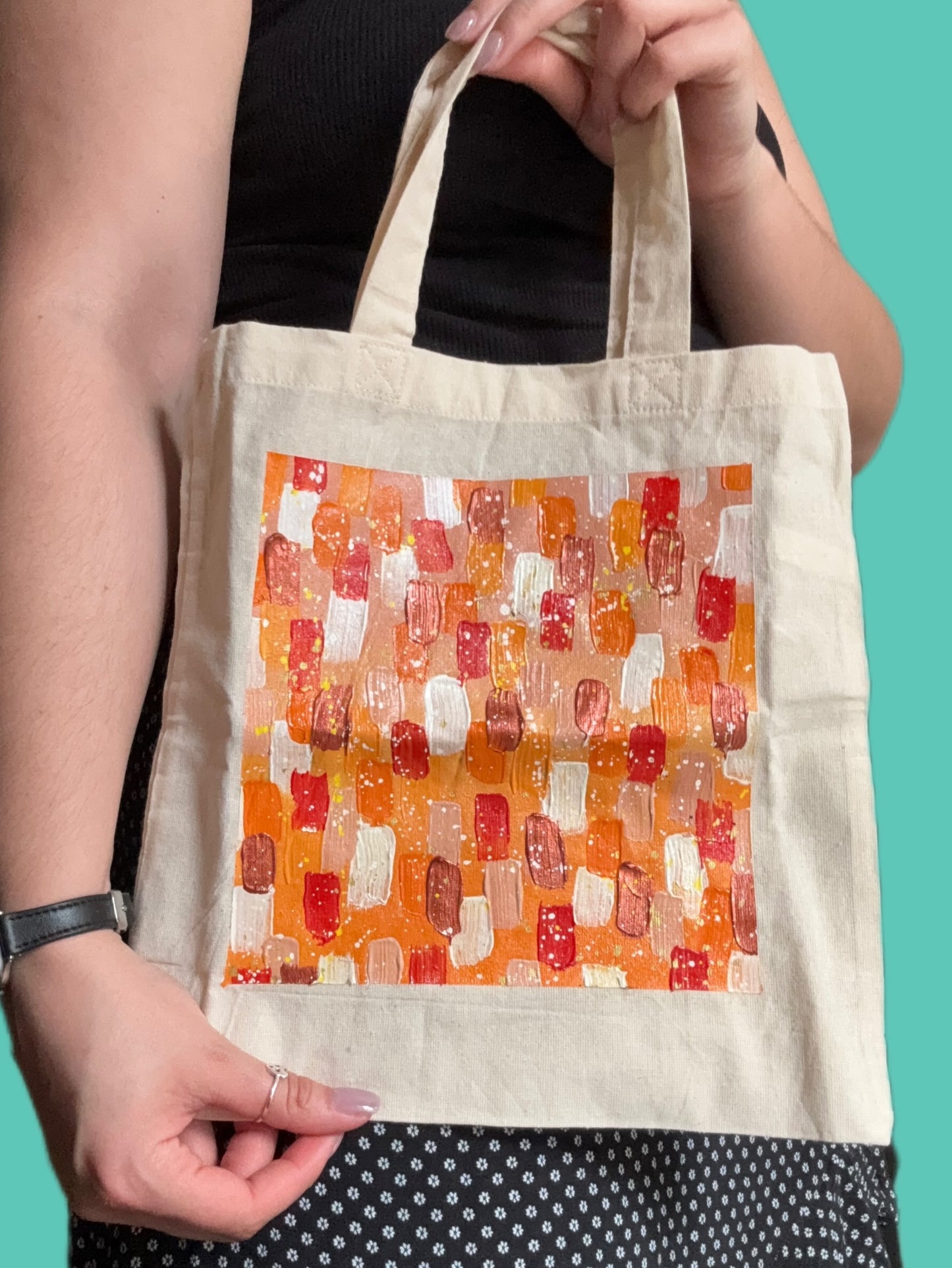 Hand Painted Tote Bags - Small