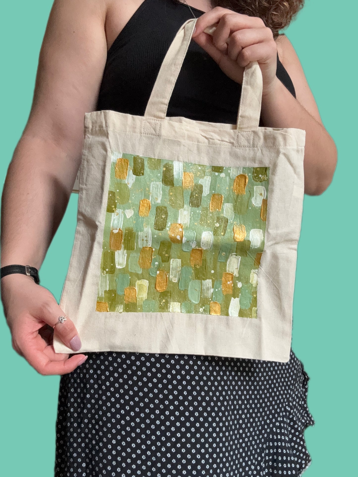 Hand Painted Tote Bags - Small