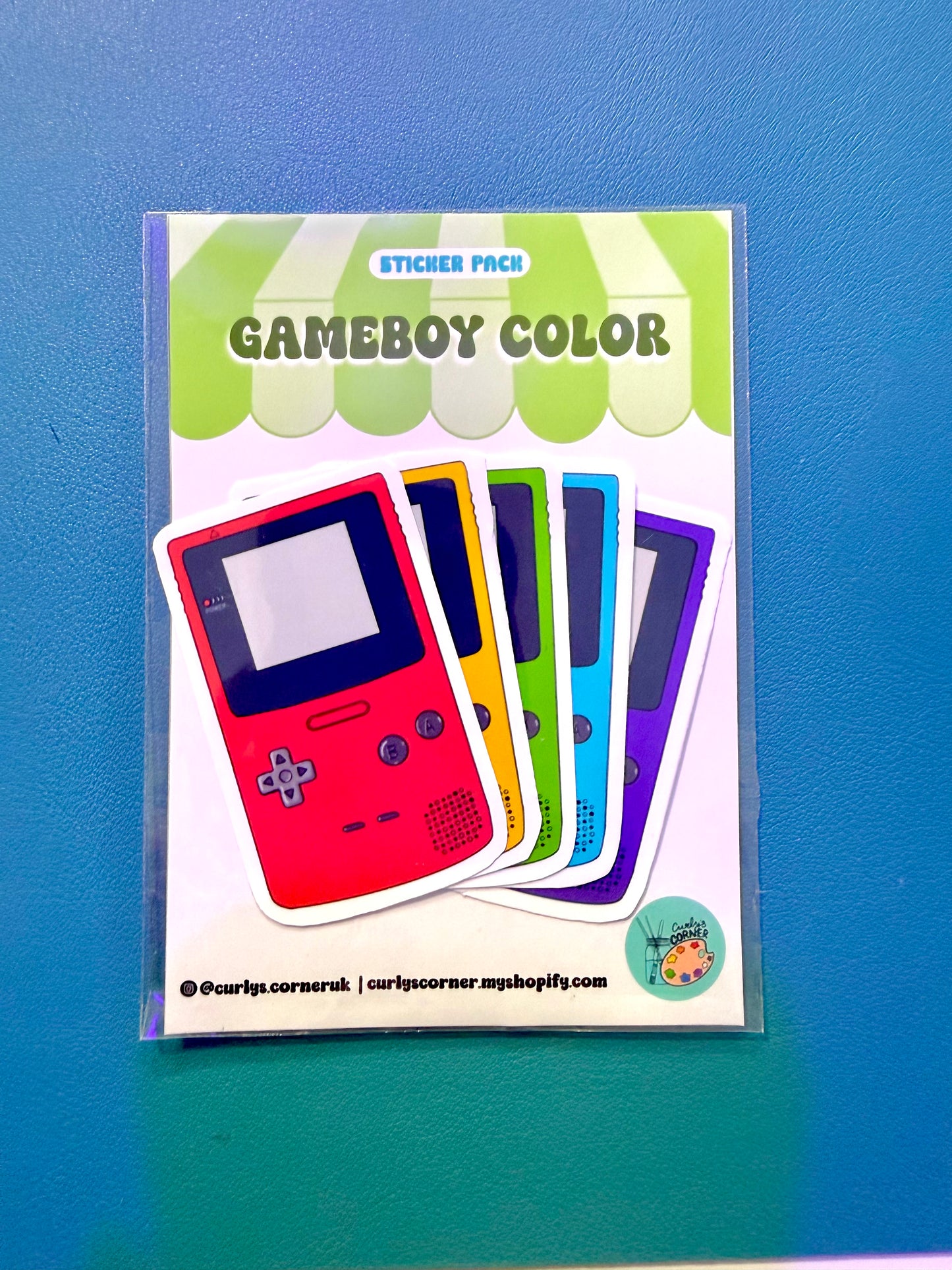 Gameboy Color - Sticker Pack of 5