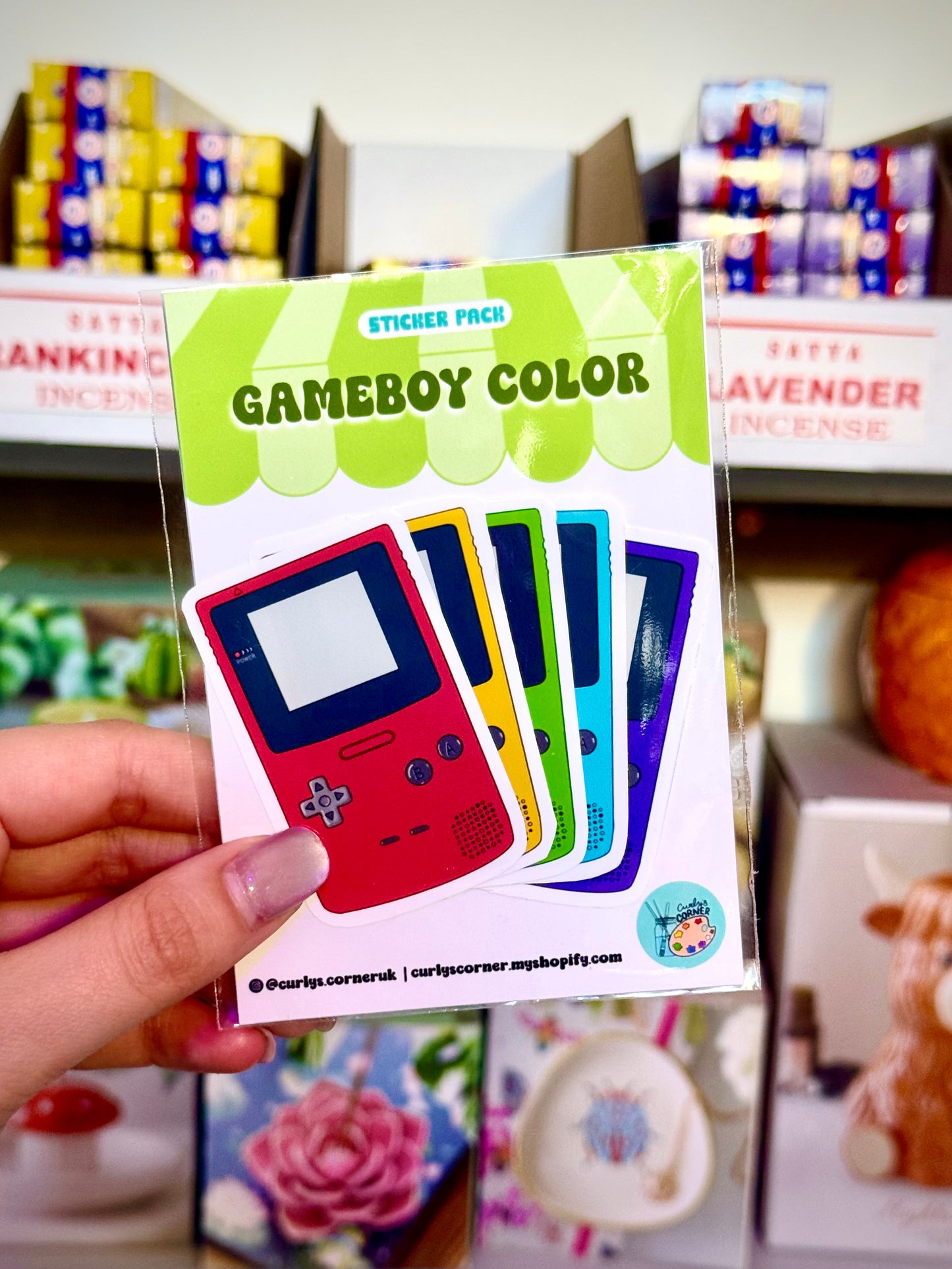 Gameboy Color - Sticker Pack of 5