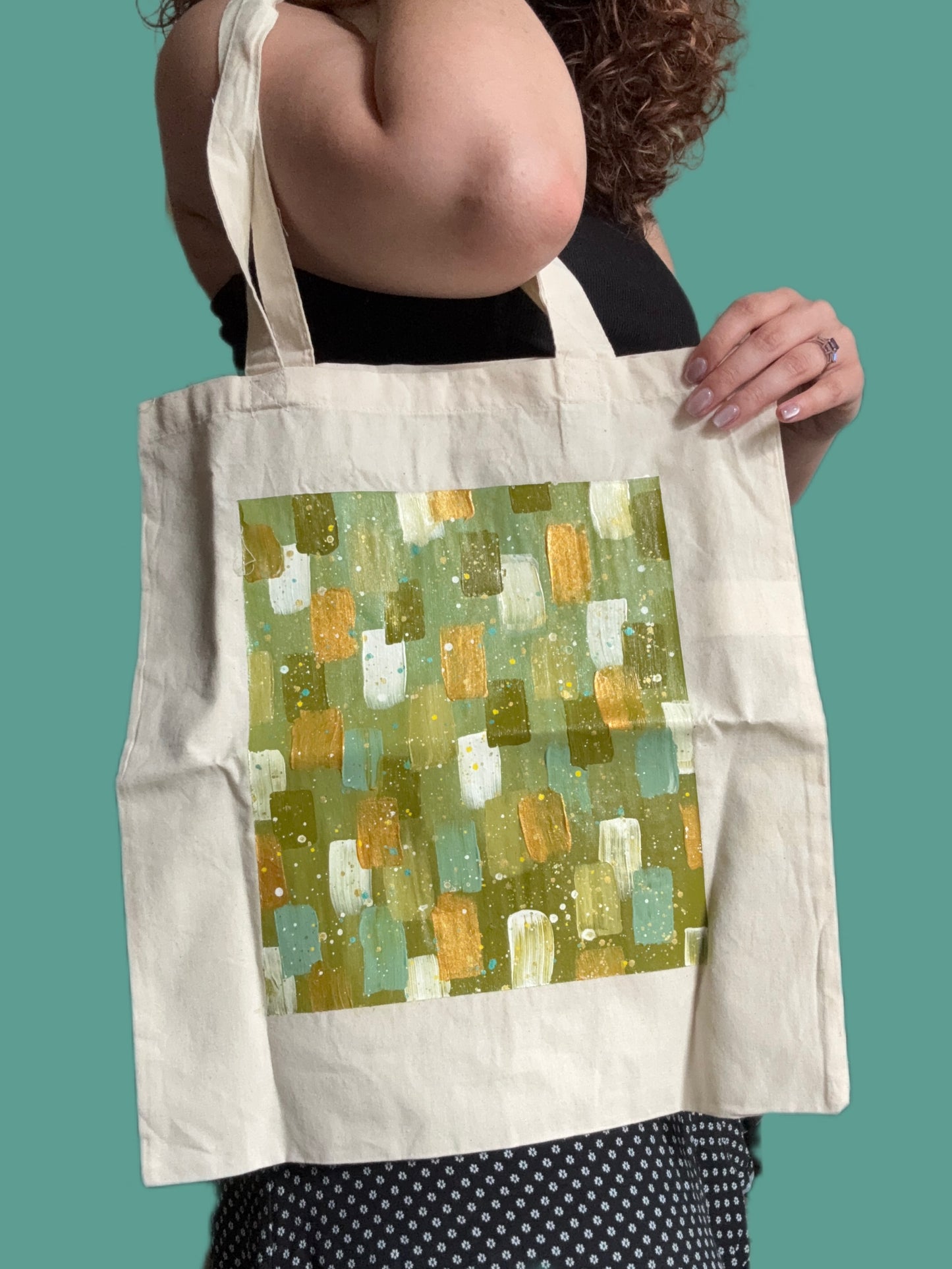 Hand Painted Tote Bags - Large
